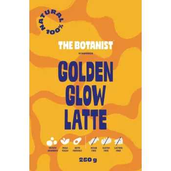 Golden Glow Latte – Vegán & Keto – Hozzáadott Cukor Nélkül – The Botanist (250g)