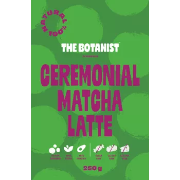 Superfood Matcha Latte – Vegán & Keto – Hozzáadott Cukor Nélkül – The Botanist (250g)