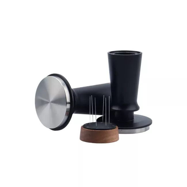 Rugós kávétömörítő (Tamper) 57,3 mm WDT lapos alappal