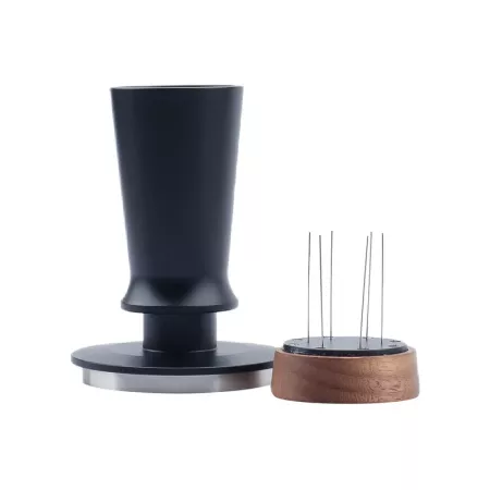 Rugós kávétömörítő (Tamper) 51,3 mm + WDT lapos alap