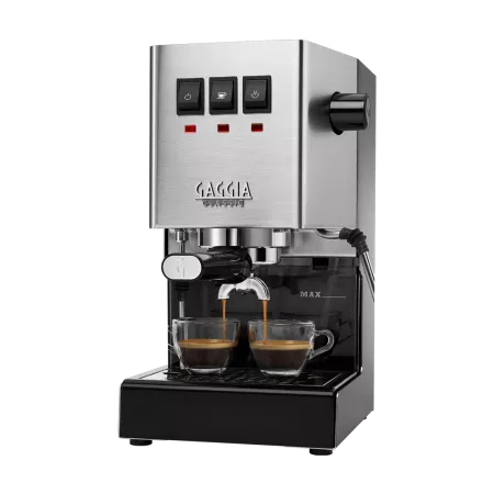 Gaggia Classic Evo Inox E24 + Ajándék kiegészítők + Kávé