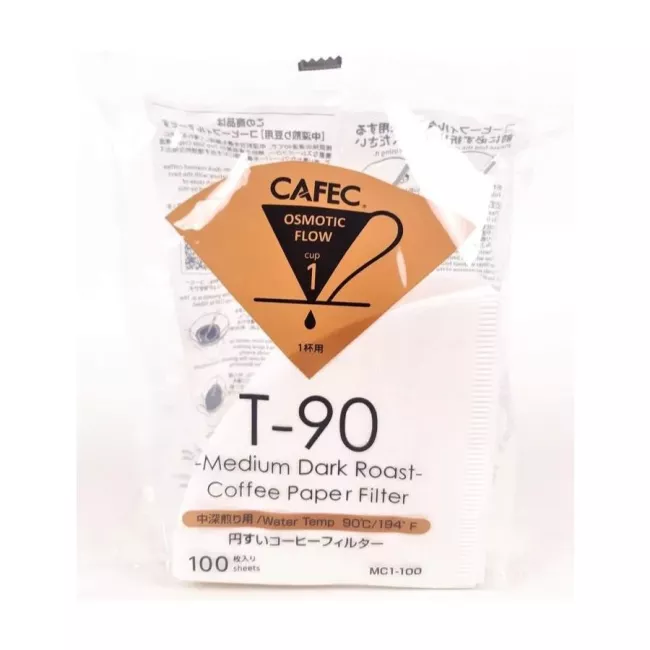 CAFEC Medium Roast T-90 papírfilter 1 csészés kiszereléshez