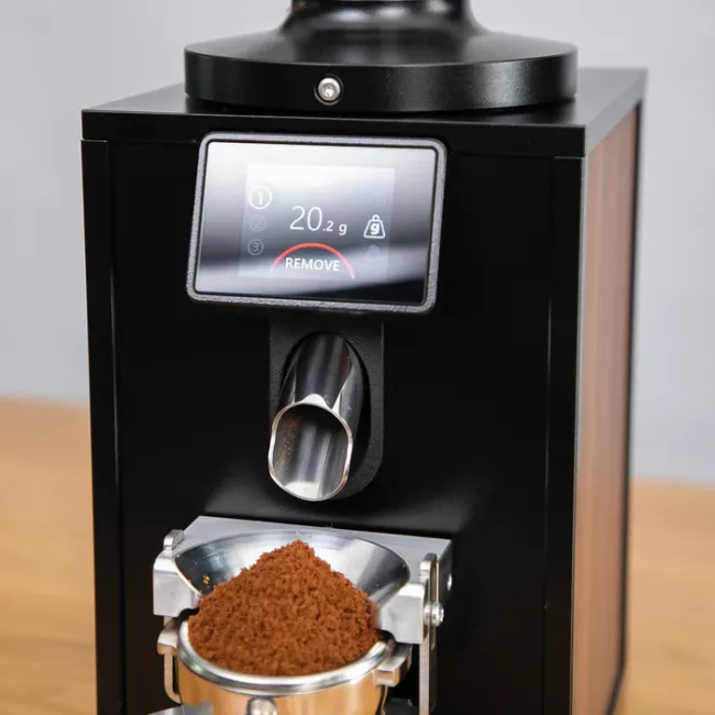 Bentwood H75 Grind by Weight kávédaráló dió színben