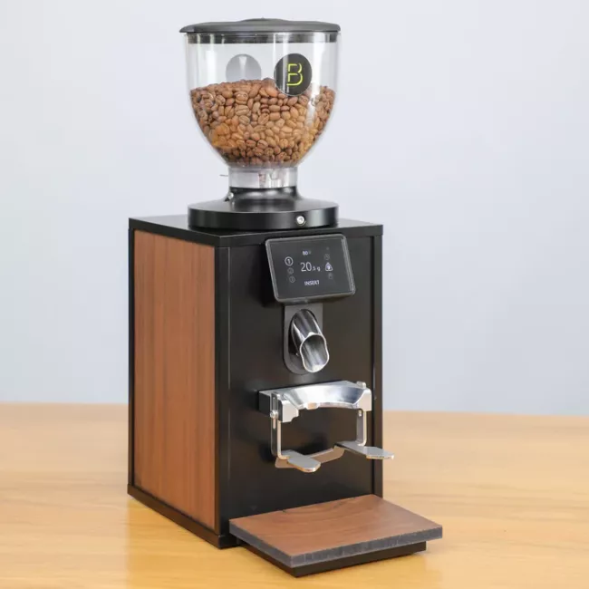 Bentwood H75 Grind by Weight kávédaráló dió színben