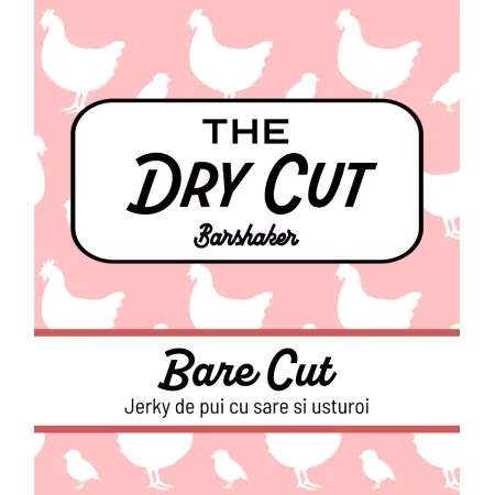 BARE CUT – Csirke jerky sóval és fokhagymával