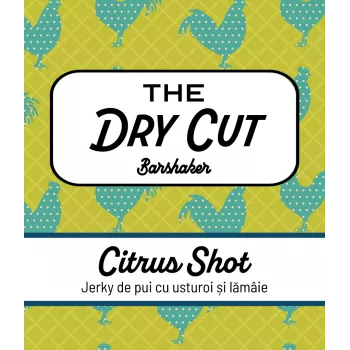 CITRUS SHOT – Csirke jerky fokhagymával és citrommal