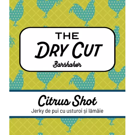 CITRUS SHOT – Csirke jerky fokhagymával és citrommal