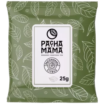 Guayusa Pachamama Citrus – bio tanúsítvánnyal rendelkező guayusa – 25g
