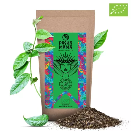 Guayusa Pachamama 100g, bio minősítéssel