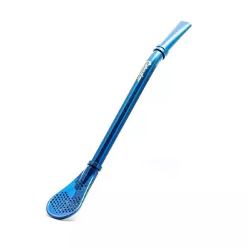Cebador Bombilla Gringo 15,5 cm - Kék
