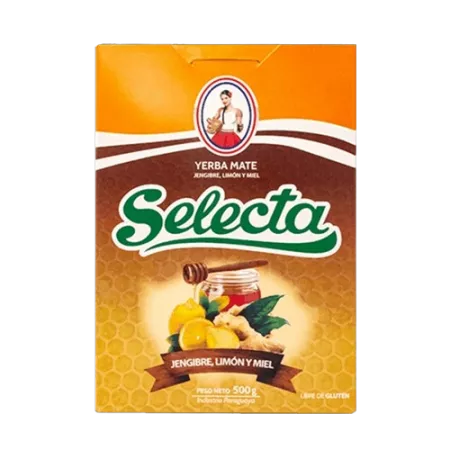 Selecta Jengibre, Limón y Miel Yerba Mate 0,5kg