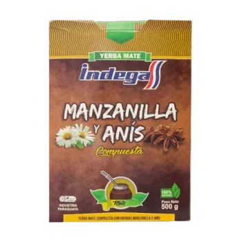 Indega Manzanilla y Anis 0,5kg