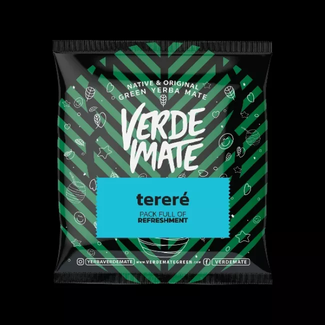 Verde Mate Green Tereré 50g csomagolás yerba mate levelekkel