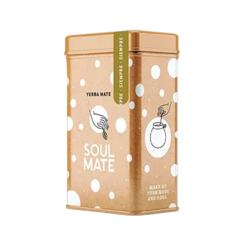 Yerbera – Fémdoboz + Soul Mate Siempre 0,5kg