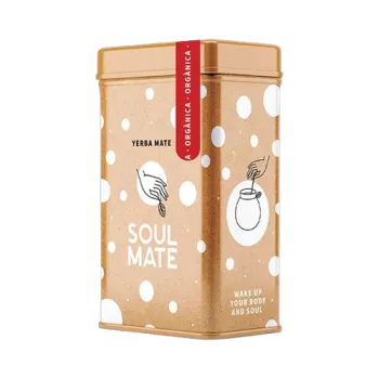 Yerbera – Fém doboz + Soul Mate Organica 0.5kg