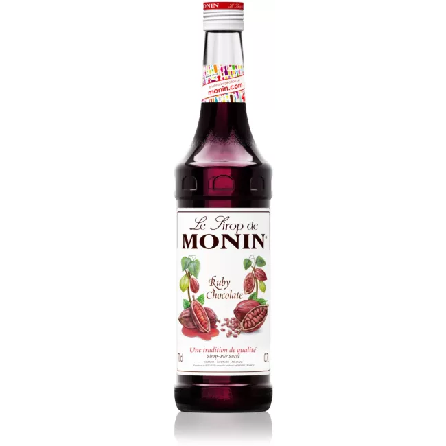 Monin Ruby Chocolate szirup 0.7L kiszerelésű üvegben