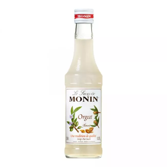 Monin mandula (Almond) koktélszirup 0.25L üvegben