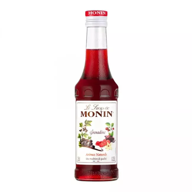 Monin Grenadine koktélszirup 0.25L üveges kiszerelés